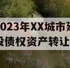 2023年XX城市建投债权资产转让