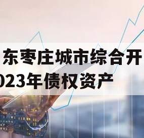 山东枣庄城市综合开发2023年债权资产