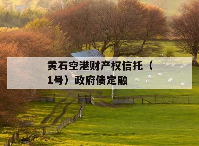 黄石空港财产权信托（1号）政府债定融