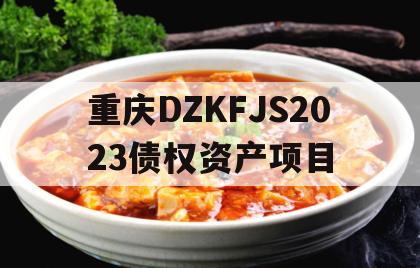 重庆DZKFJS2023债权资产项目