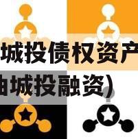 江油城投债权资产项目(江油城投融资)