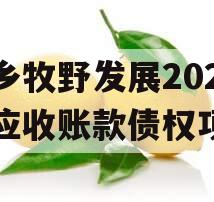 新乡牧野发展2023年应收账款债权项目