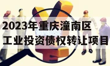 2023年重庆潼南区工业投资债权转让项目
