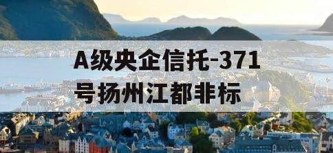 A级央企信托-371号扬州江都非标