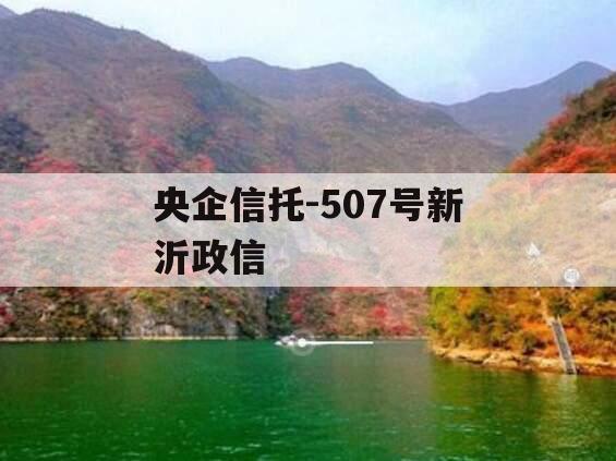 央企信托-507号新沂政信