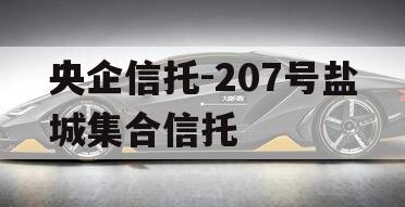 央企信托-207号盐城集合信托