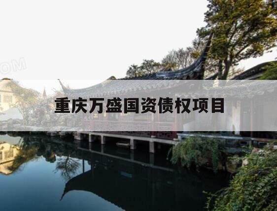 重庆万盛国资债权项目