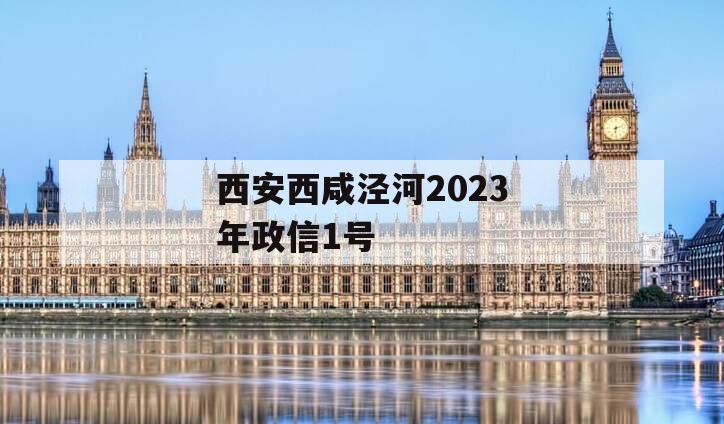 西安西咸泾河2023年政信1号