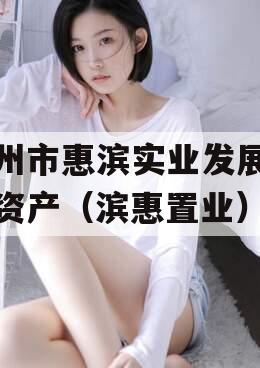 滨州市惠滨实业发展债权资产（滨惠置业）
