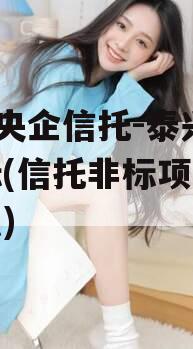 A类央企信托-泰兴市非标(信托非标项目是什么)