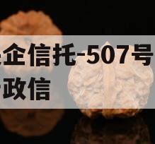 央企信托-507号新沂政信