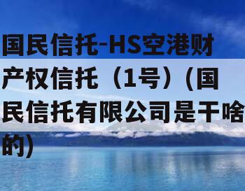 国民信托-HS空港财产权信托（1号）(国民信托有限公司是干啥的)