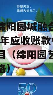 四川绵阳园城融合发展2023年应收账款权益项目（绵阳园艺山土地价格）