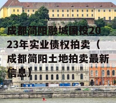 成都简阳融城国投2023年实业债权拍卖（成都简阳土地拍卖最新信息）