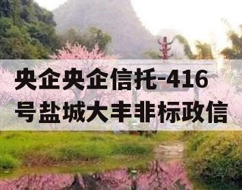 央企央企信托-416号盐城大丰非标政信