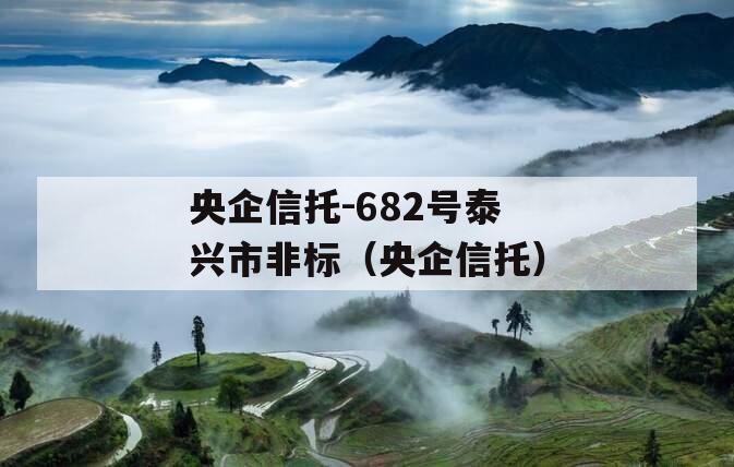 央企信托-682号泰兴市非标（央企信托）