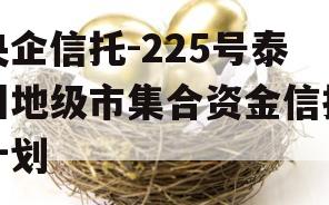 央企信托-225号泰州地级市集合资金信托计划