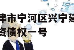 天津市宁河区兴宁建设投资债权一号