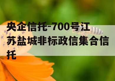 央企信托-700号江苏盐城非标政信集合信托