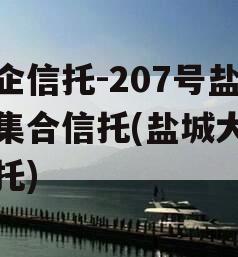 央企信托-207号盐城集合信托(盐城大丰信托)