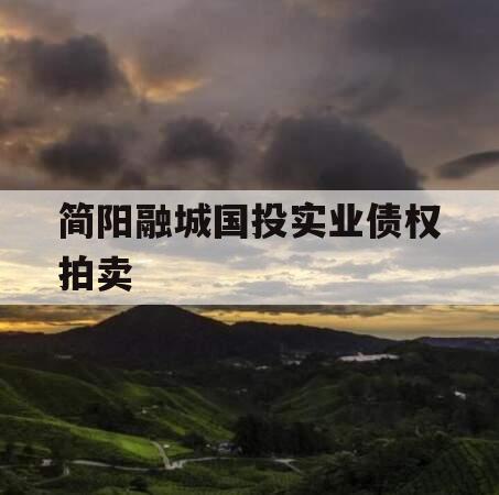 简阳融城国投实业债权拍卖