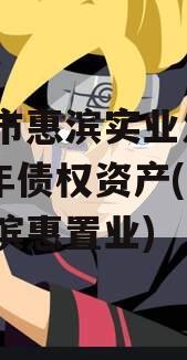 滨州市惠滨实业发展2023年债权资产(惠民县滨惠置业)