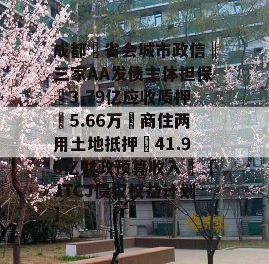 成都❤省会城市政信‖三家AA发债主体担保➕3.79亿应收质押➕5.66万㎡商住两用土地抵押➕41.96亿财政预算收入❤【JTCJ债权权益计划】