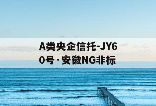 A类央企信托-JY60号·安徽NG非标