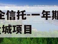 央企信托-一年期594盐城项目