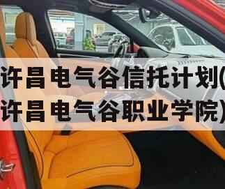 许昌电气谷信托计划(许昌电气谷职业学院)