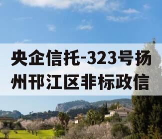 央企信托-323号扬州邗江区非标政信