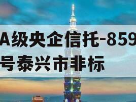 A级央企信托-859号泰兴市非标
