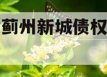 天津蓟州新城债权转让计划