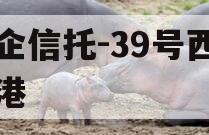 国企信托-39号西咸空港