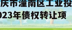 重庆市潼南区工业投资2023年债权转让项目