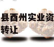 酉阳县酉州实业资产收益权转让