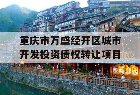 重庆市万盛经开区城市开发投资债权转让项目