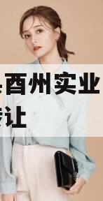 酉阳县酉州实业资产收益权转让