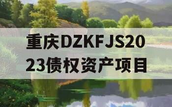 重庆DZKFJS2023债权资产项目