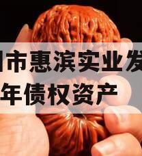 滨州市惠滨实业发展2023年债权资产