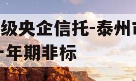 A级央企信托-泰州市一年期非标