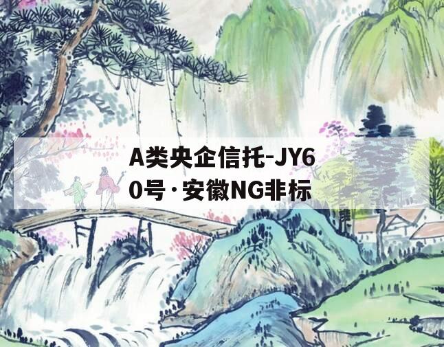 A类央企信托-JY60号·安徽NG非标