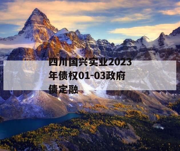 四川国兴实业2023年债权01-03政府债定融
