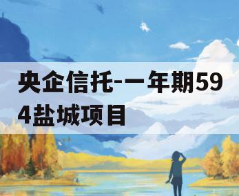 央企信托-一年期594盐城项目