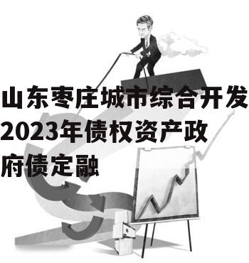山东枣庄城市综合开发2023年债权资产政府债定融
