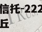 央企信托-222号济南章丘