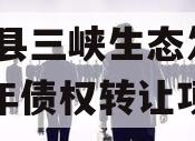 奉节县三峡生态发展2023年债权转让项目