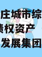 山东枣庄城市综合开发2023债权资产（枣庄城市发展集团）