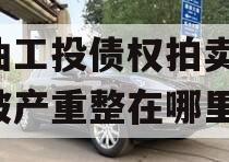 江油工投债权拍卖(深圳破产重整在哪里找)