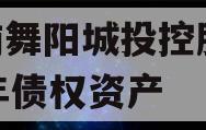 河南舞阳城投控股2023年债权资产